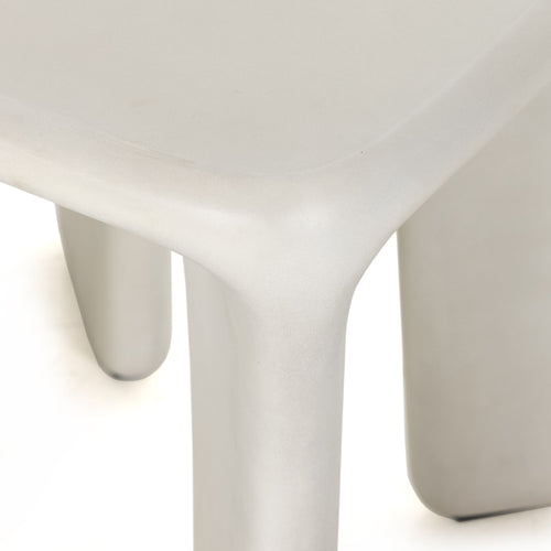 Dante End Table - White Concrete | ready to ship!