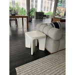 Dante End Table - White Concrete | ready to ship!
