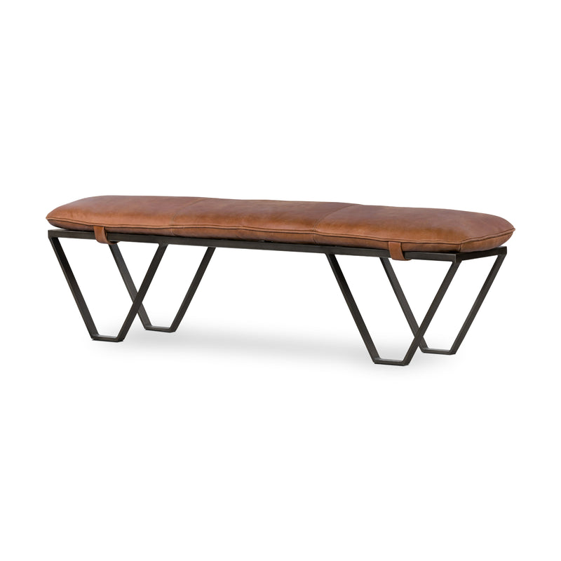 Darrow Bench -  Palermo Cognac | ready to ship!