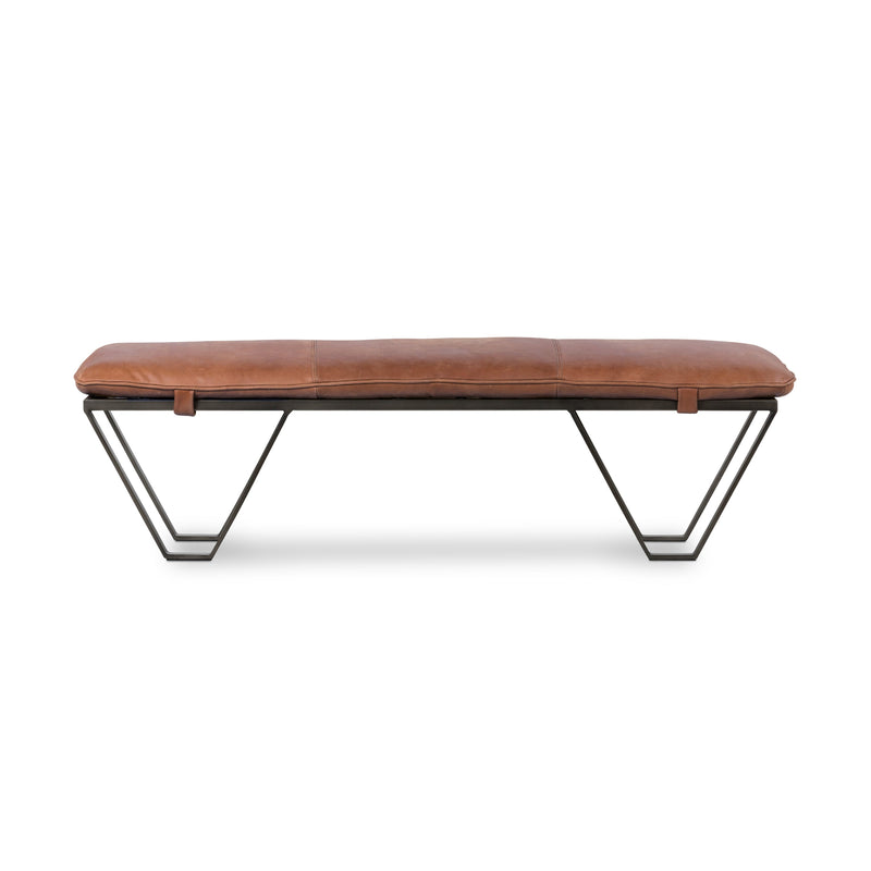 Darrow Bench -  Palermo Cognac | ready to ship!