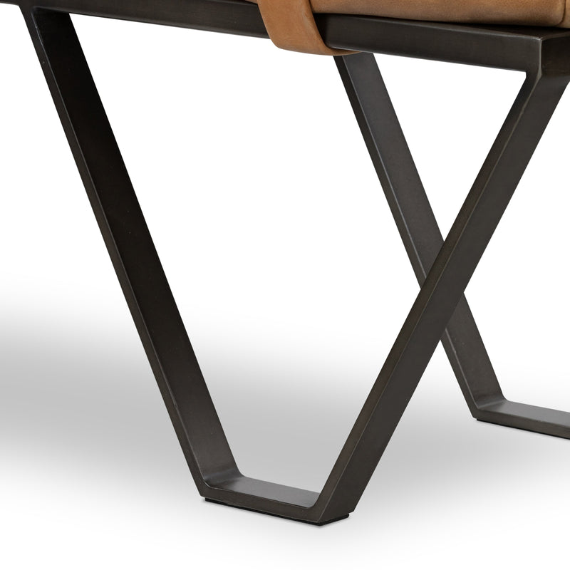 Darrow Bench -  Palermo Cognac | ready to ship!