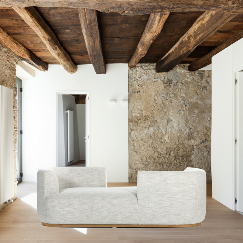 Deandra Tete a Tete Chaise - Merino Cotton | ready to ship!