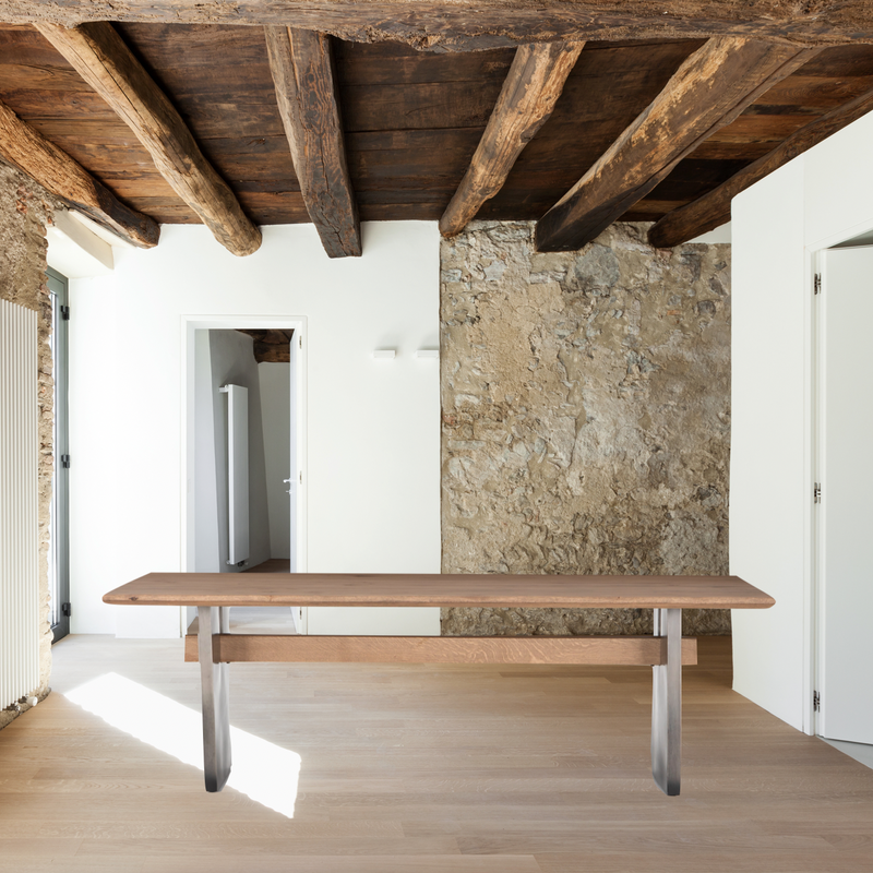 Brennan Dining Table - Dove Oak | shipping 7/20/2025