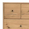 Eaton Light Oak Resin Nightstand | ready to ship!