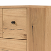 Eaton Light Oak Resin Nightstand | ready to ship!