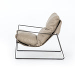 Emmett Umber Natural Sling Chair | ready to ship!