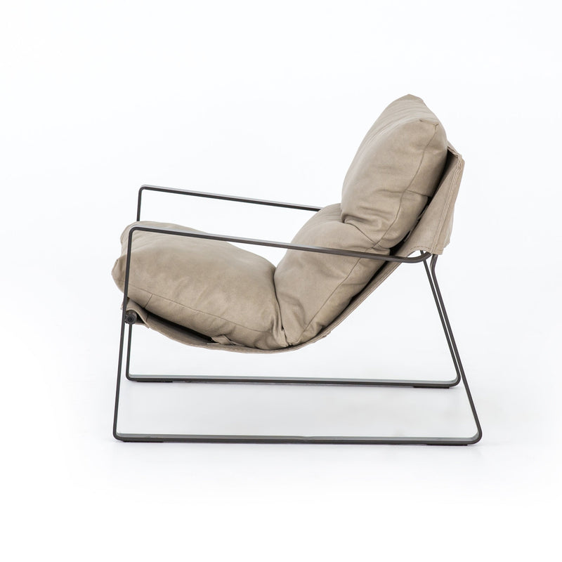 Emmett Umber Natural Sling Chair | ready to ship!