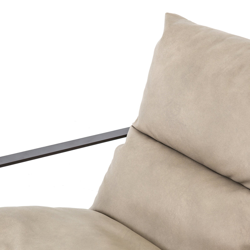 Emmett Umber Natural Sling Chair | ready to ship!