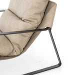 Emmett Umber Natural Sling Chair | ready to ship!
