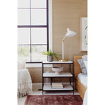 Tatum Nightstand - Hammered Gray | ready to ship!