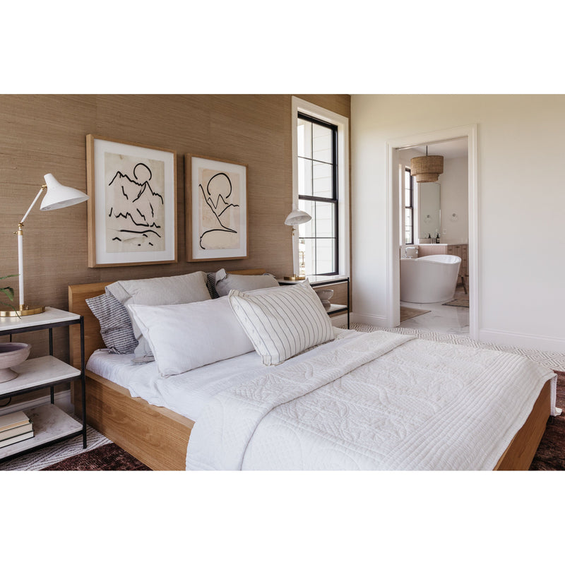 Tatum Nightstand - Hammered Gray | ready to ship!
