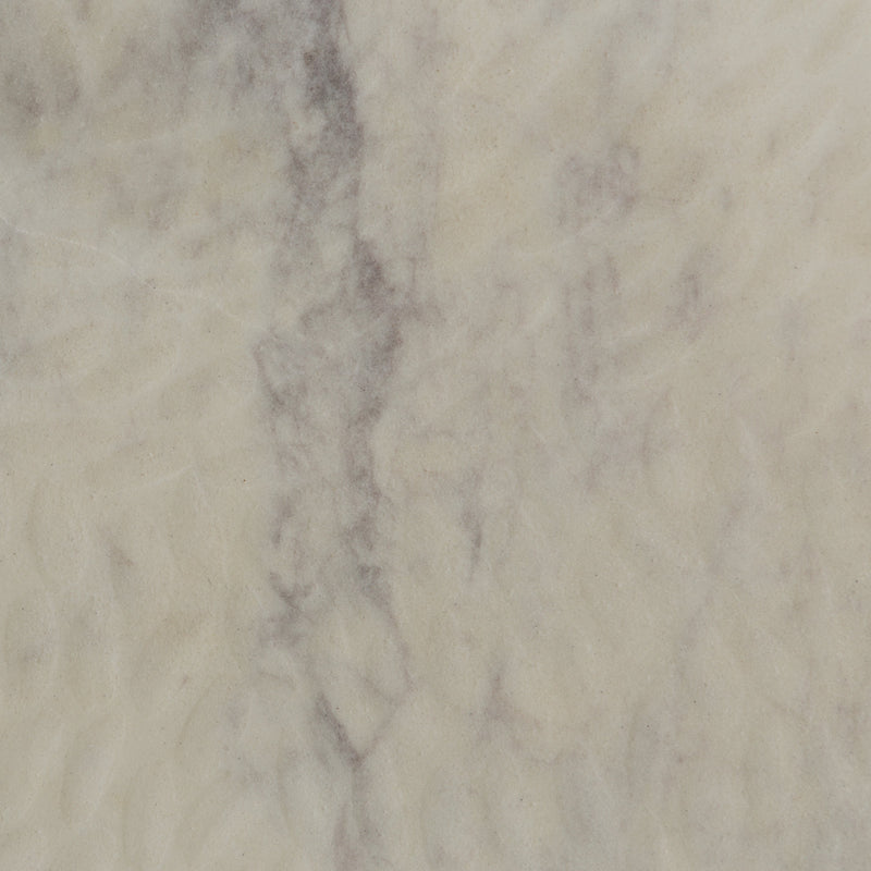 Felix Round Coffee Table - Sandblasted White Marble | ready to ship!