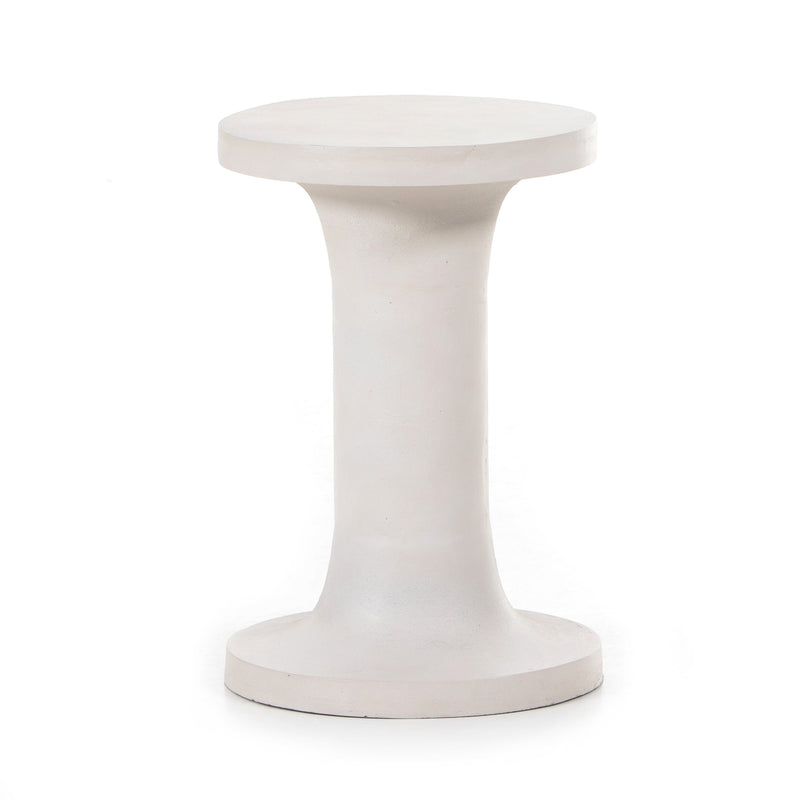 Gino End Table - Matte White | ready to ship!