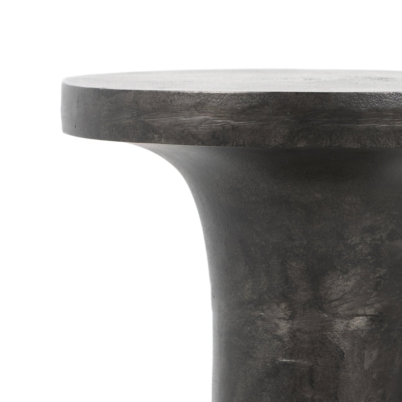 Gino End Table - Raw Black | ready to ship!