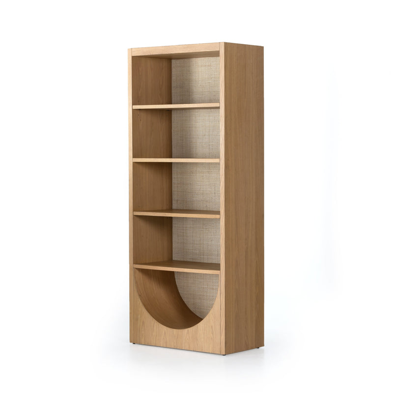 Higgs Bookcase - Honey Oak Veneer | ready to ship!