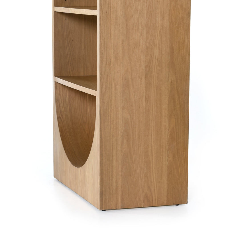Higgs Bookcase - Honey Oak Veneer | ready to ship!