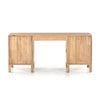 Isador Executive Desk - Dry Wash Poplar | shipping 7/9/2025