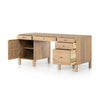 Isador Executive Desk - Dry Wash Poplar | shipping 7/9/2025
