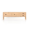 Isador Media Console - Dry Wash Poplar | ready to ship!