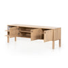Isador Media Console - Dry Wash Poplar | ready to ship!