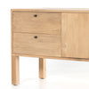 Isador Media Console - Dry Wash Poplar | ready to ship!