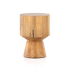 Jovie Outdoor End Table - Natural Teak | ready to ship!