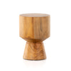 Jovie Outdoor End Table - Natural Teak | ready to ship!