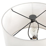 Kelita Textured Black Table Lamp | ready to ship!