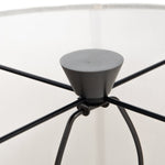 Kelita Textured Black Table Lamp | ready to ship!