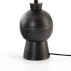 Kelita Textured Black Table Lamp | ready to ship!