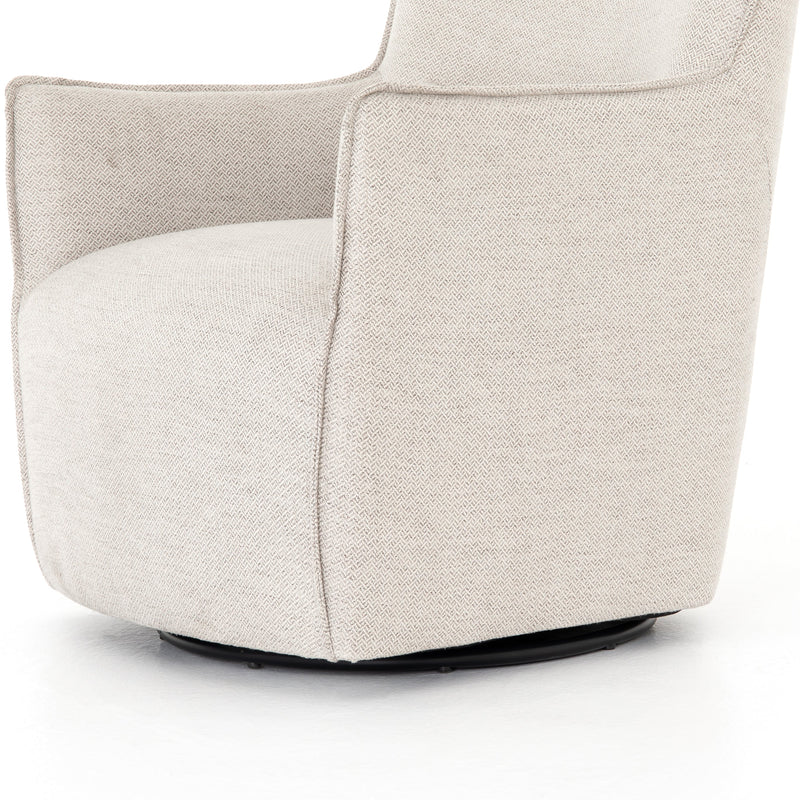 Kimble Swivel Chair- Noble Platinum | ready to ship!