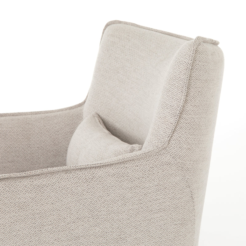 Kimble Swivel Chair- Noble Platinum | ready to ship!