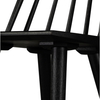 Lewis Windsor Bar + Counter Stool - Black Oak