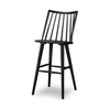 Lewis Windsor Bar + Counter Stool - Black Oak