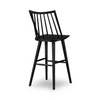 Lewis Windsor Bar + Counter Stool - Black Oak