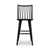Lewis Windsor Bar + Counter Stool - Black Oak