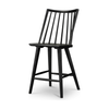 Lewis Windsor Bar + Counter Stool - Black Oak