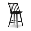 Lewis Windsor Bar + Counter Stool - Black Oak