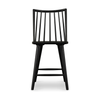 Lewis Windsor Bar + Counter Stool - Black Oak