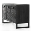 Lorne Media Console - Dark Reeded Totem | shipping 5/26/2025