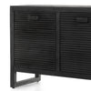 Lorne Media Console - Dark Reeded Totem | shipping 5/26/2025