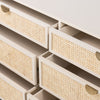 Luella 6 Drawer Dresser - Matte Alabaster | ready to ship!