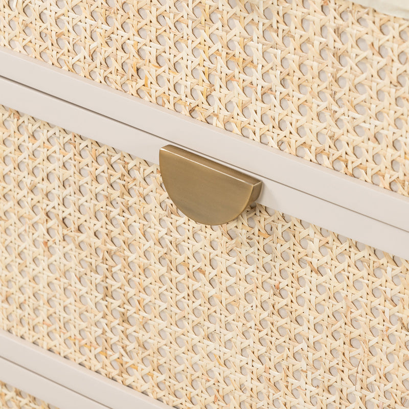 Luella 6 Drawer Dresser - Matte Alabaster | ready to ship!