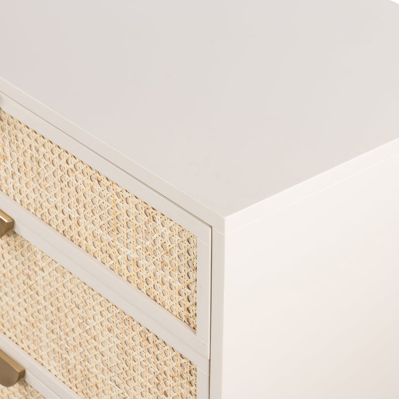 Luella 6 Drawer Dresser - Matte Alabaster | ready to ship!