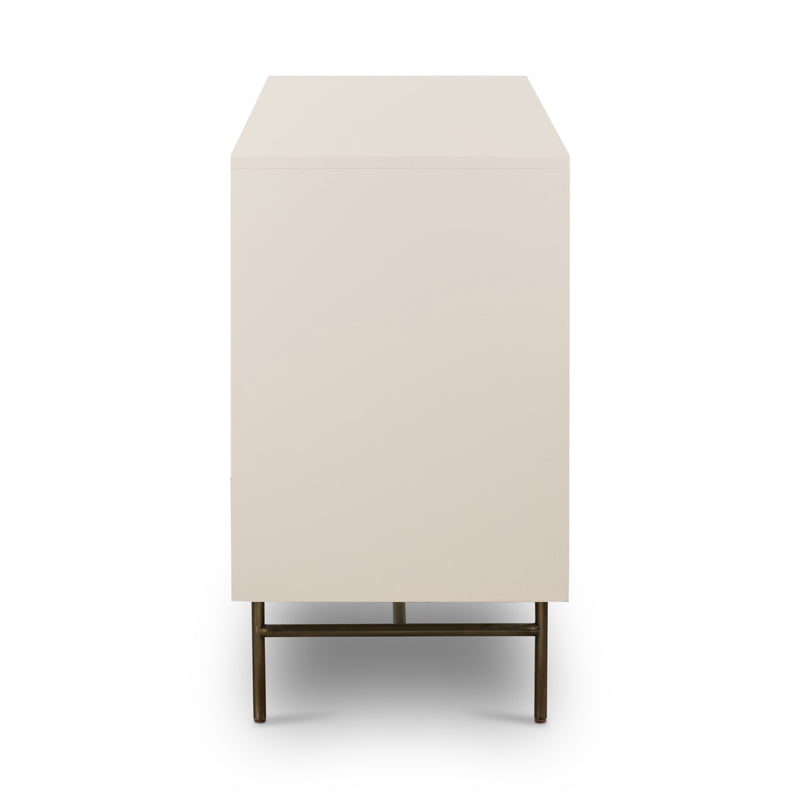 Luella 6 Drawer Dresser - Matte Alabaster | ready to ship!