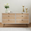 Luella 6 Drawer Dresser - Matte Alabaster | ready to ship!