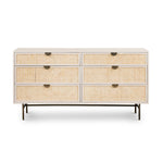 Luella 6 Drawer Dresser - Matte Alabaster | ready to ship!