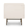 Luella Nightstand - Matte Alabaster | ready to ship!