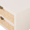 Luella Nightstand - Matte Alabaster | ready to ship!