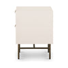 Luella Nightstand - Matte Alabaster | ready to ship!